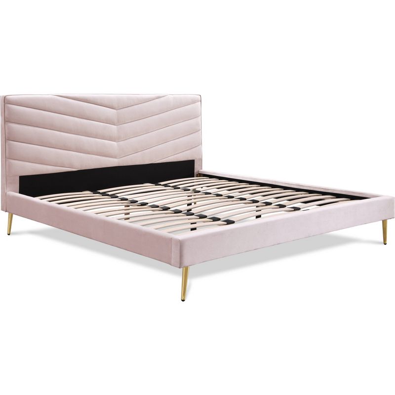 Sidney Upholstered Platform Bed - Adore Decor, 3 of 12
