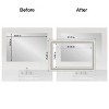 Amanti Art Mirror Makeover Bathroom Mirror Frame Border Kit - Fully Assembled Peel and Stick Frame - Mirror NOT Included - Parlor Trim - 4 of 4