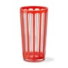 TAG Villa 22 oz Orange Acrylic Tumbler BPA-Free, Dishwasher Safe, Durable Drinkware Set of 6 - 2 of 2