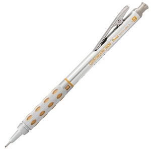 Pentel Arts GraphGear 1000 Automatic Drafting Pencil (0.9mm), Yellow Accents - 1 of 4