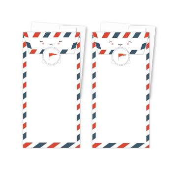 2ct Happy Envelope Long Greeting Card Pack by Ramus & Co
