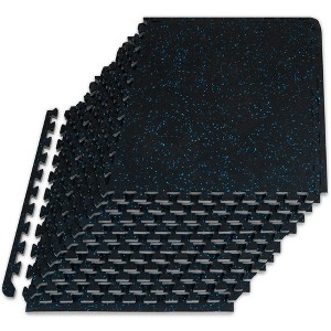 ProsourceFit Rubber Top Exercise Puzzle Mat, 1/2-in - 1 of 4