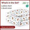 Luxury Soft Premium Christmas Duvet Cover Set - Zipper Closure & Matching Pillow Shams - CGK Linens - 2 of 4