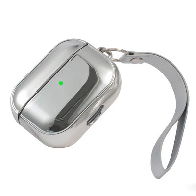 Insten Case Compatible with AirPods Pro - Glitter Plating Cover with Hand Strap