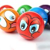 Link worldwide Ready! Set! Play! Pack Of 24 Mini Emoji Soft Foam Stress Reliever Balls, Fidget Toy For Kids & Adults - 3 of 4