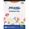 Prang® Doodle Pad, White, 9" x 12", 80 Sheets, Pack of 6 - 2 of 4