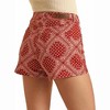 Women's Bandana Shorts - Rock & Roll Denim - 2 of 3