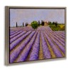Stupell Industries Lavender Fields Farmland Floating Frame Canvas Art - 2 of 4