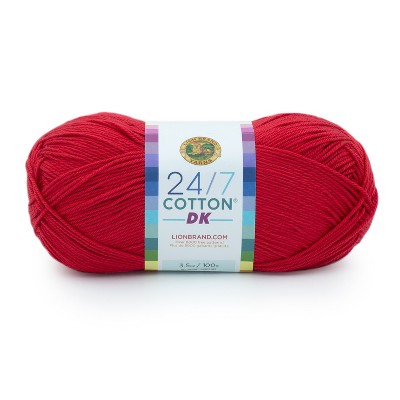 Lion Brand 24/7 Cotton DK Yarn