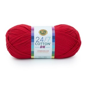 Lion Brand 24/7 Cotton DK Yarn - 1 of 2