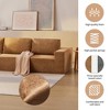 147" Oversized L-Shaped Sectional Sofa, Terrycloth Upholstery - 4 of 4