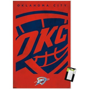 Trends International NBA Oklahoma City Thunder - Logo 25 Unframed Wall Poster Prints - 1 of 4