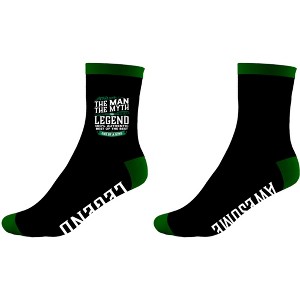 Pavilion Gift Company - The Man - Bamboo Crew Socks - Socks - 1 of 4