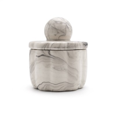 Decorative Cannisters Marble - Bullseye's Playground™