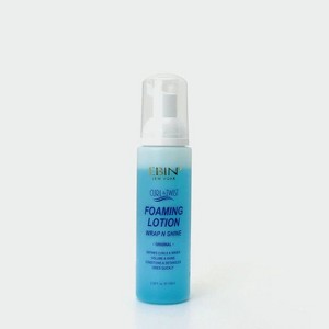 Ebin New York Curl & Twist Foaming Lotion Wrap n Shine (Original - 3.38 ...