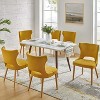 Leticia Mid-century Modern Wingback Dining Chair with Solid Wood Legs Set of 6|ARTFUL LIVING DESIGN - 2 of 4