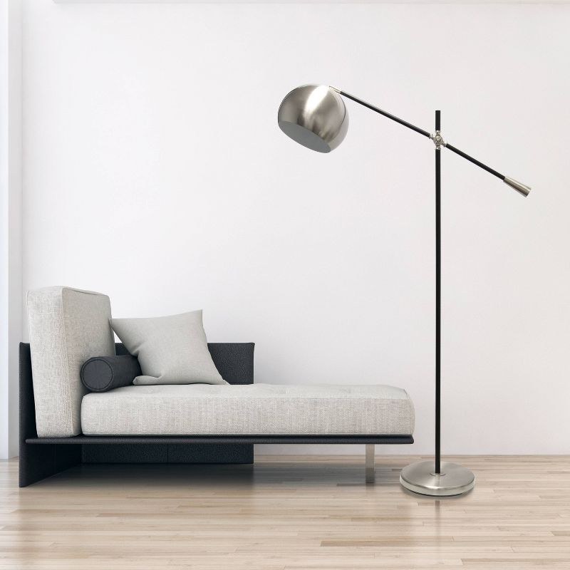 Swivel Floor Lamp with Inner Dome Shade - Lalia Home, 3 of 10