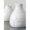 Sullivans Set of 2 White Bud Vase 4.5"H White - 2 of 3