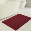 American Soft Linen 100% Cotton Turkish Bath Mat Rugs, Slip Resistant Bottom Base Bath Mats for Bathroom - 3 of 4
