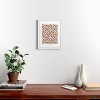 16"x20" Maritza Lisa Floral Bliss White Framed Canvas Wall Art - Deny Designs: Modern Decor, MDF Composite Frame, Abstract Offset Print - 2 of 4