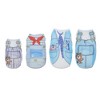 Unique Bargains Dog Clothes Blue 4 Pcs - 3 of 4