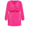 Women's Plus Size Hailee Dress - flamingo | CITY CHIC - 4 of 4