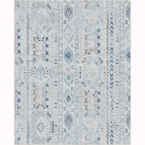 Well Woven Apollo Flatwoven Rodeo Vintage Flatweave Diamond Stripes Area Rug - image 1 of 4