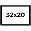 PosterPalooza | Shadow Box 1.5" Depth Black Picture Frame - UV Acrylic, Backing Board, Hanging Hardware - 2 of 4