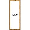 PosterPalooza | 10x30 Bamboo Picture Frame, UV Acrylic, 4 Finishes - Brown, Black, Gold, and Natural - 2 of 4