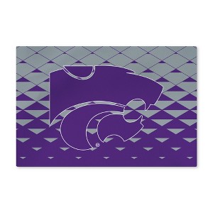 Kansas State Wildcats NCAA Dropzone Washable Rug 20X32 Inches - 1 of 4