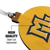 Marquette University Secondary Logo Wood Christmas Tree Holiday Ornament - 3 of 4