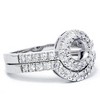 Pompeii3 1/2ct White Gold Diamond Engagement 14K Ring Setting - 2 of 4
