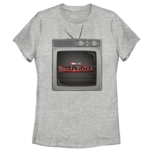 Women's Marvel Wandavision Tv Logo T-shirt : Target