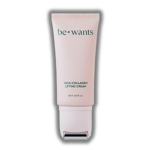 BeWants Cica Collagen Lifting Cream (1.69 oz) Be Wants Innovative Face Skin Roller for Facial Firmness, Smoothing, & Glow - 1 of 4