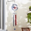 Zingz Home Iron Weathervane Wind Chime - 45X9.5X4.75 - Patriotic Welcome - 3 of 4