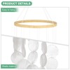 Unique Bargains Shell Sea Glass Outdoor Decorative Wind Chime 1 Pc - 2 of 4
