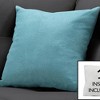 TopComfy Support Pillow Decorative Throw Pillow with Textured Finish for Sofa or Bed Use, Light Green, 17"*17"*2" - 4 of 4