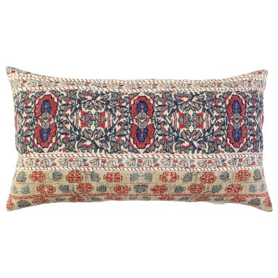 Throw Pillow Cover, Decorative Pillow, Persian Rug Pillow, Lumbar