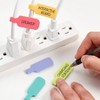 Wrap-It Cable Labels Medium 14pk Bright Pastel - 4 of 4