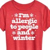 Women's - Instant Message - Winter Short Sleeve Graphic T-Shirt - 2 of 4