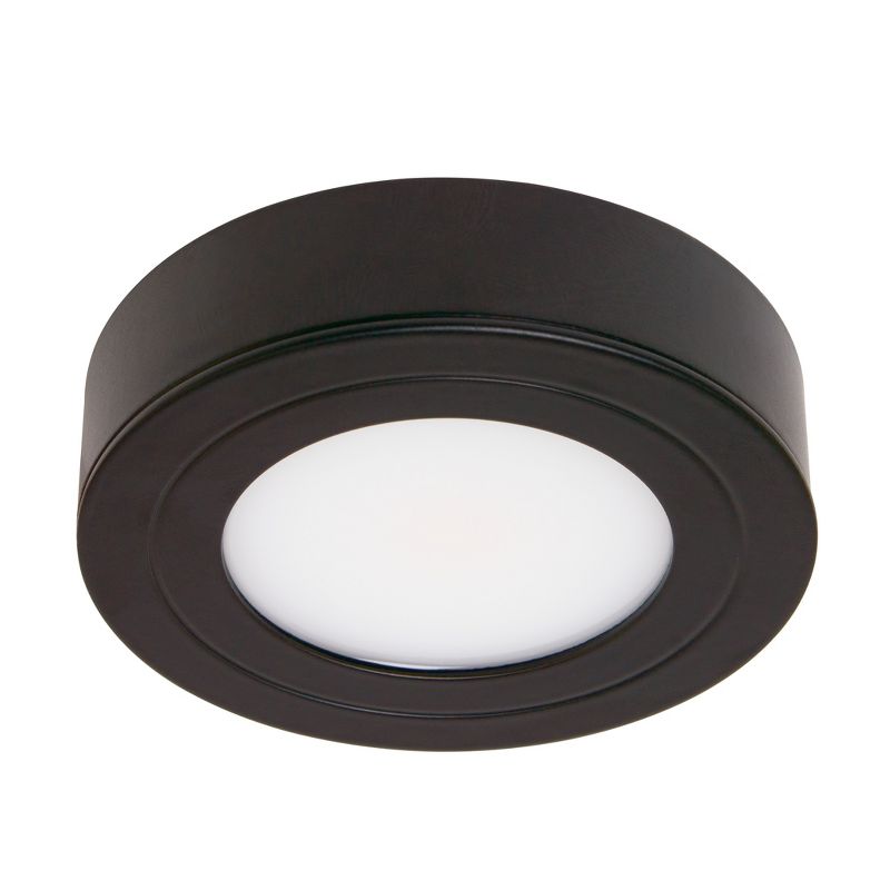 Armacost Lighting PureVue White Under Cabinet LED Puck Light Cabinet Lights, 1 of 4