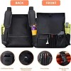Updated Car Front Seat Organizer, Multi-Compartment Storage for Tablets, Laptops, Water Bottles, Fashion - 3 of 4