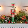 Ornativity Wooden Peppermint Christmas Nutcracker - 15 in - 4 of 4