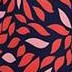 red geometric print