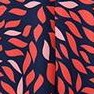 red geometric print