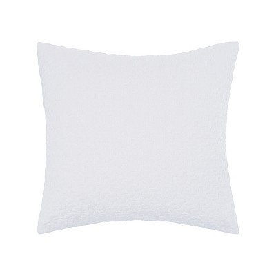 EY Essentials 26" x 26" Vance Dove Cotton Euro Sham - Machine Washable