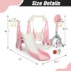 Infurnic Baby Activity Gyms Multi-Functional Climbing Frame, PE and PP Material, Safe and Sturdy Design, Multicolored, 52.76"*14.97"*5.71" - 2 of 2