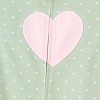 Carter's Just One You® Toddler Girls' 2pk Cotton Long Sleeve Footed Pajama - 2 of 3