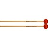 Innovative Percussion AA25 Medium Vibraphone/Marimba Orange Cord Rattan Handle - 2 of 2