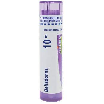 Boiron Belladonna 10M Homeopathic Single Medicine For Cough, Cold & Flu 80 Pellet
